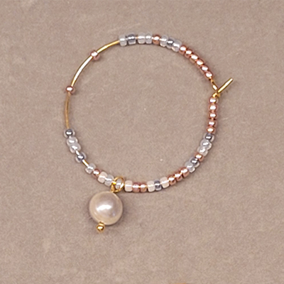 Miyuki Ohrringe 30mm