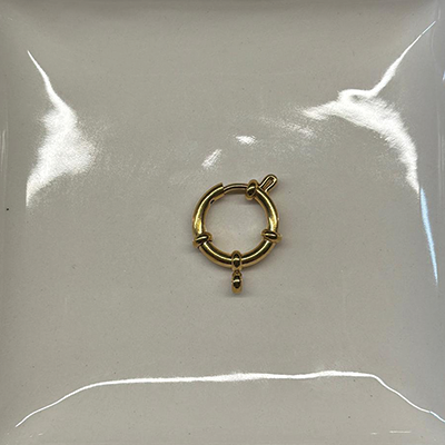 Federringverschluss gold 16mm