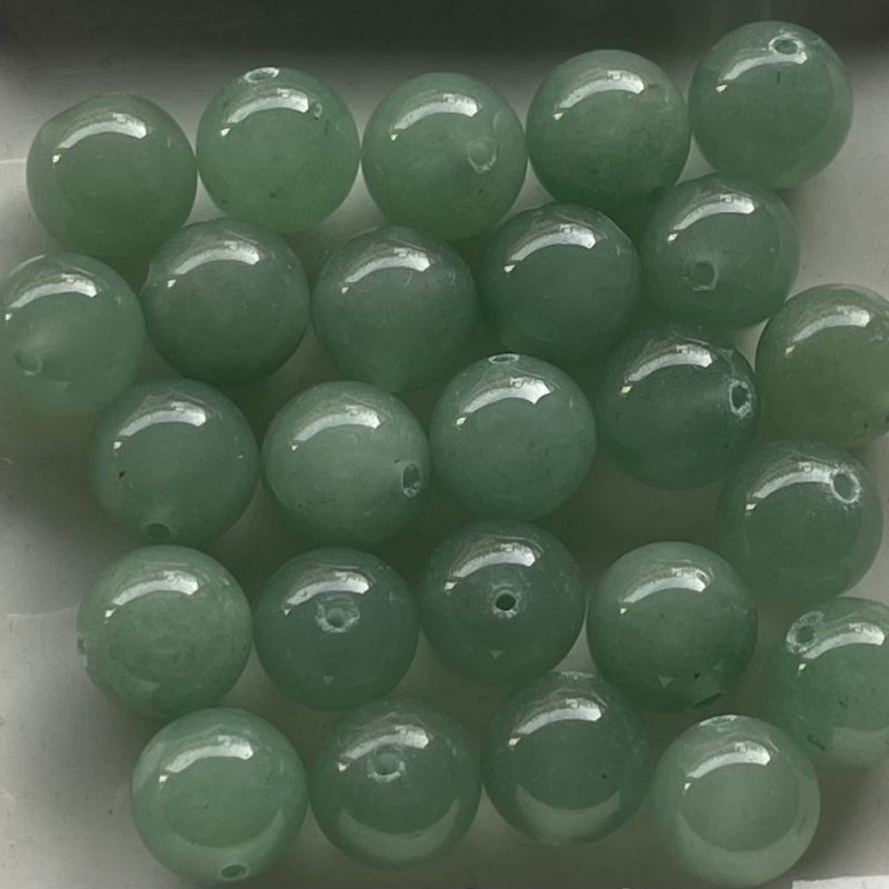 12mm grün Achatstein Perle