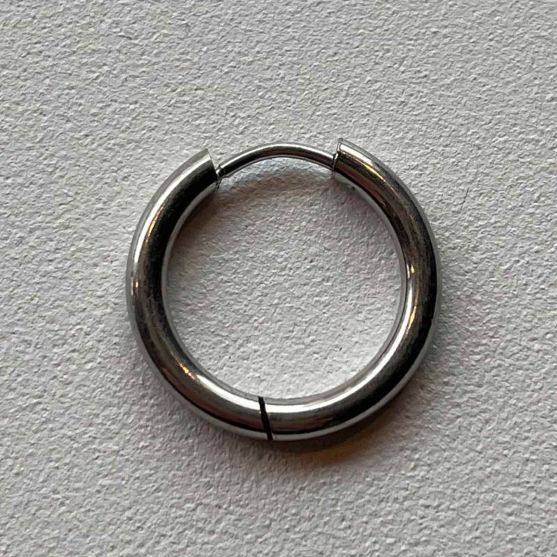 Creole 19mm silber  dick