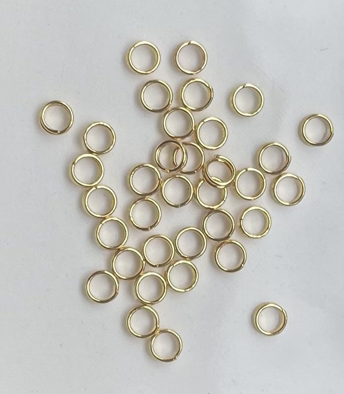 4mm gold Spaltring